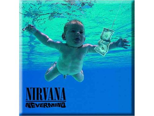 Nirvana Fridge Magnet: Never Mind