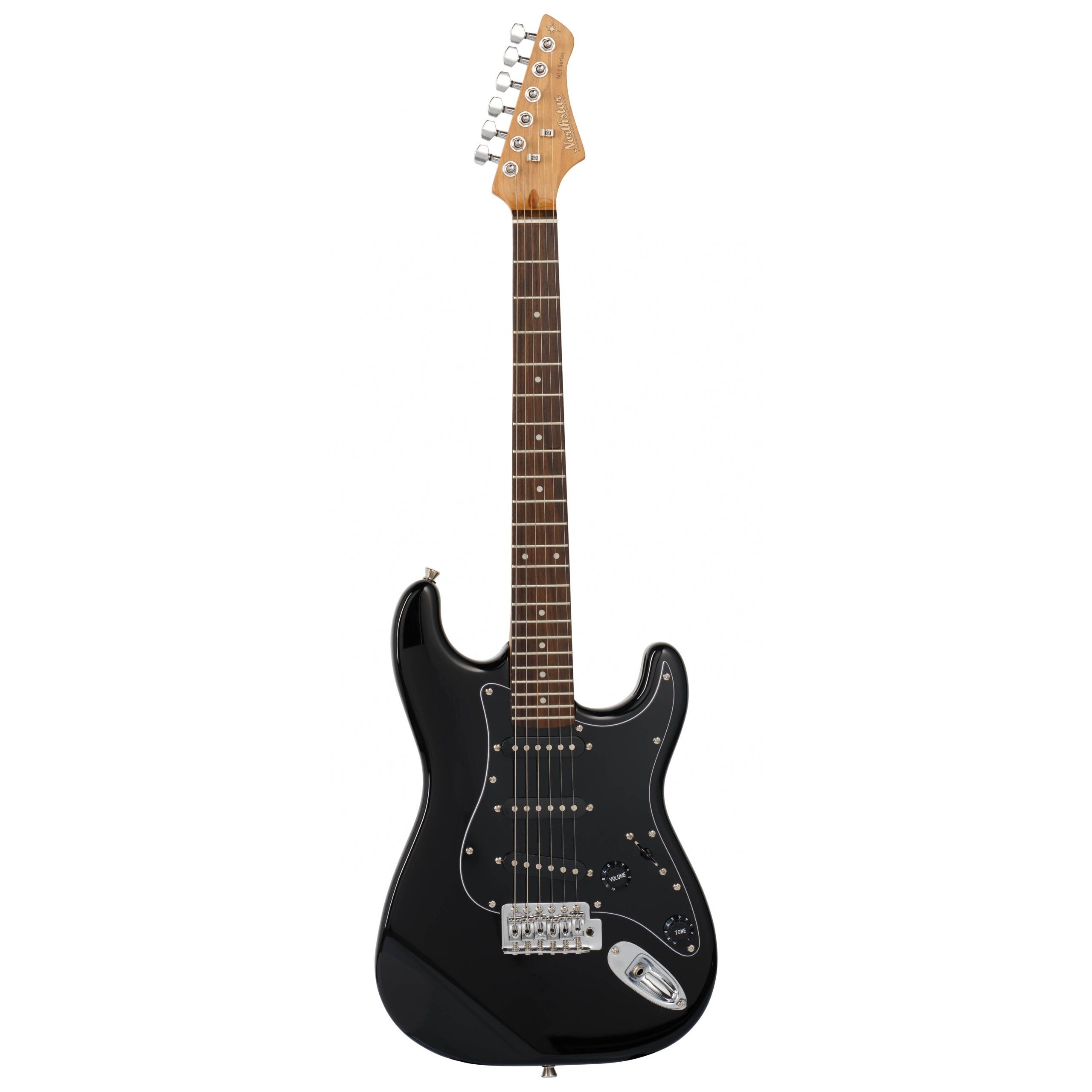 Northstar Littlestar NL1B Electric Guitar in Solid Black
