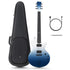 Enya Nova Go Sonic Electric Guitar in Ocean Blue with Padded Gigbag