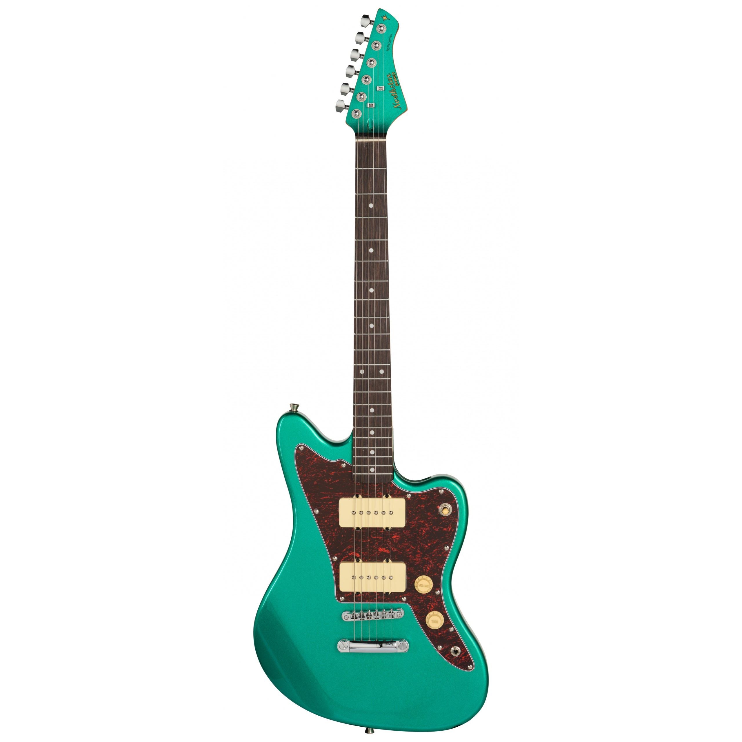 Northstar Pro NSP4EG Electric Guitar in Metallic Emerald Green Gloss