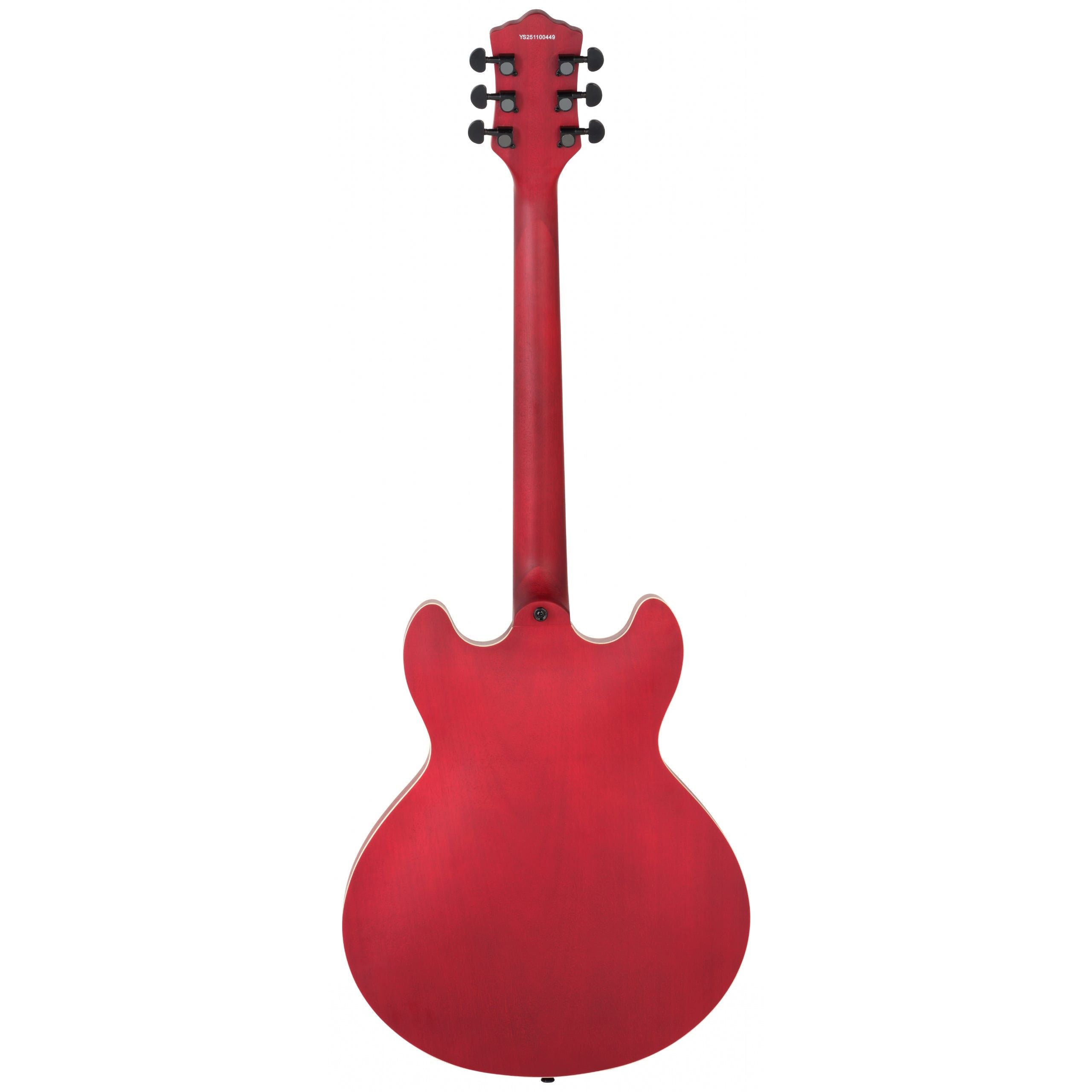 Northstar Pro NSP5CH Semi-Hollow Body Electric Guitar in Open Pore Cherry