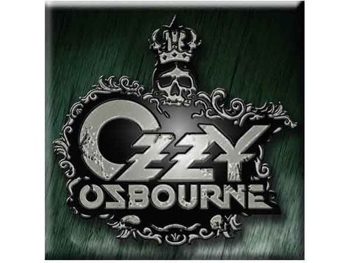 Ozzy Osbourne Fridge Magnet: Crest Logo