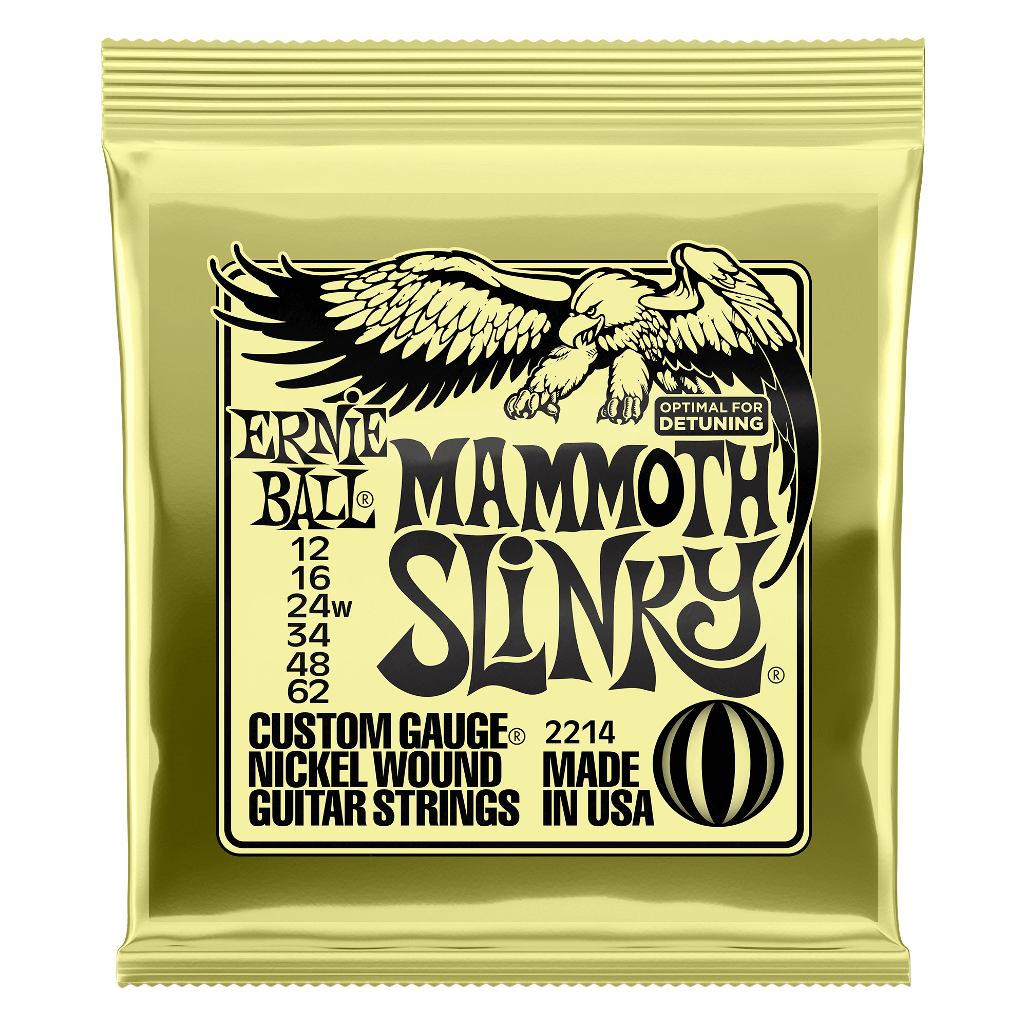 Ernie Ball Mammoth Slinky P02214 Electric Guitar Strings