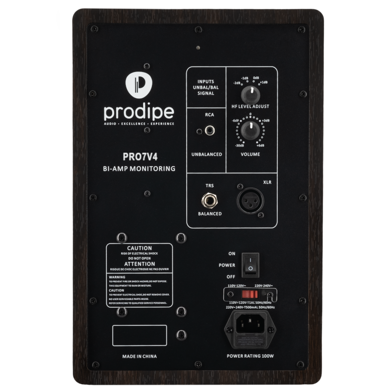 Prodipe Single Active Studio Monitor, 6.5", in Rosewood