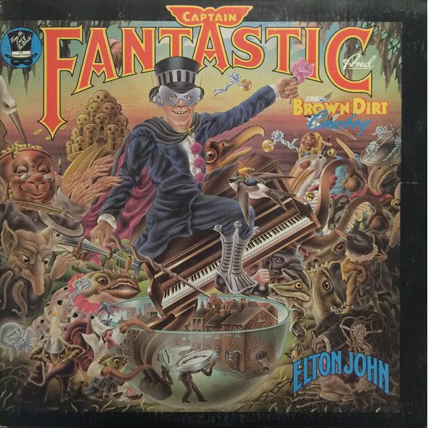 Elton John Captain Fantastic and The Brown Dirt Cowboy 180g Vinyl