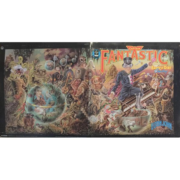 Elton John Captain Fantastic and The Brown Dirt Cowboy 180g Vinyl