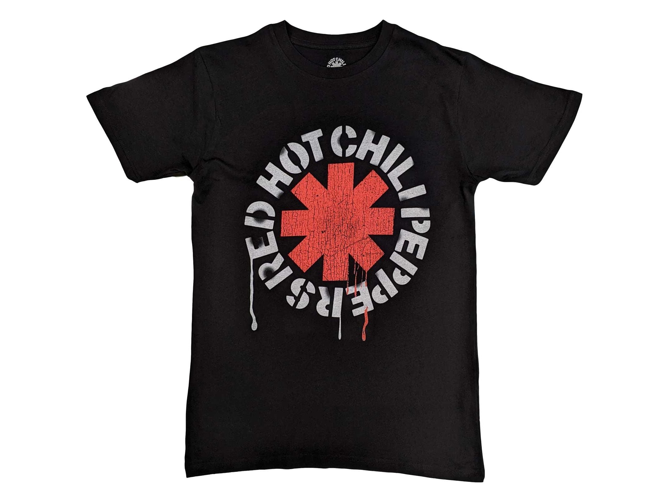 Red Hot Chili Peppers Unisex T-Shirt: Stencil