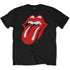 The Rolling Stones Unisex T-Shirt: Classic Tongue in Black