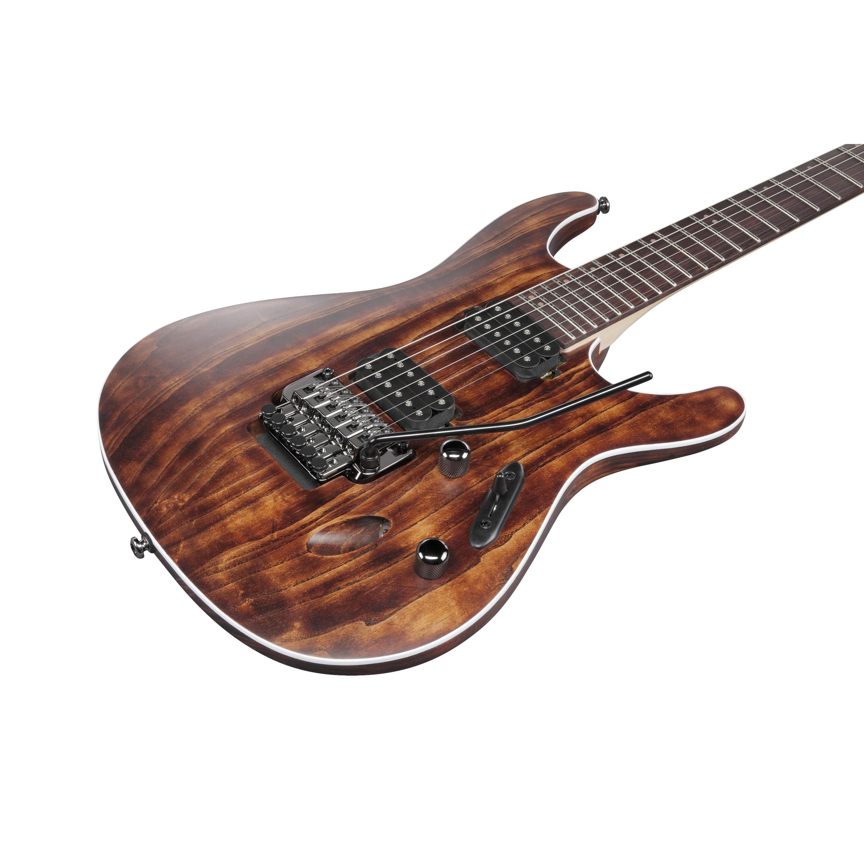 Ibanez S520AH-ABS S Series HH Edge-Zero II Electric Guitar in Antique Brown Sunburst