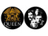 Queen Turntable Slipmat Set: Crest & Faces