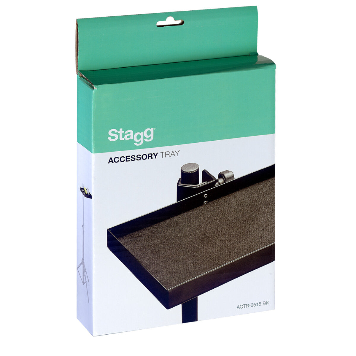 Stagg Accessory Tray with Clamp for Stand Large