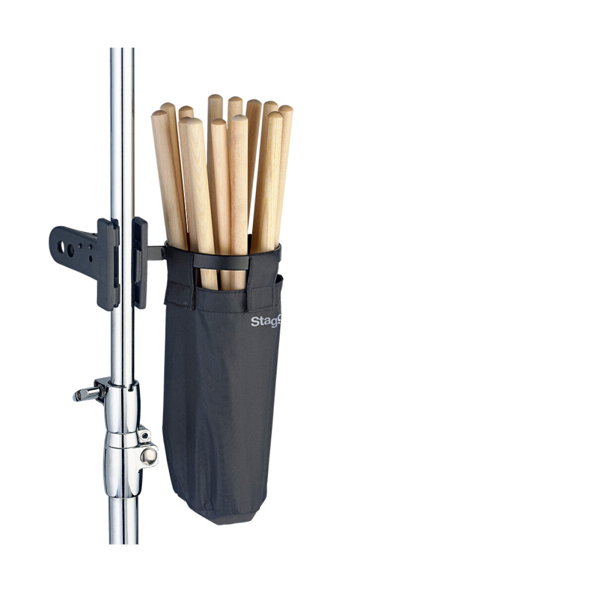 Stagg Drum Stick/Beater Bag Holder with Fast Clip System