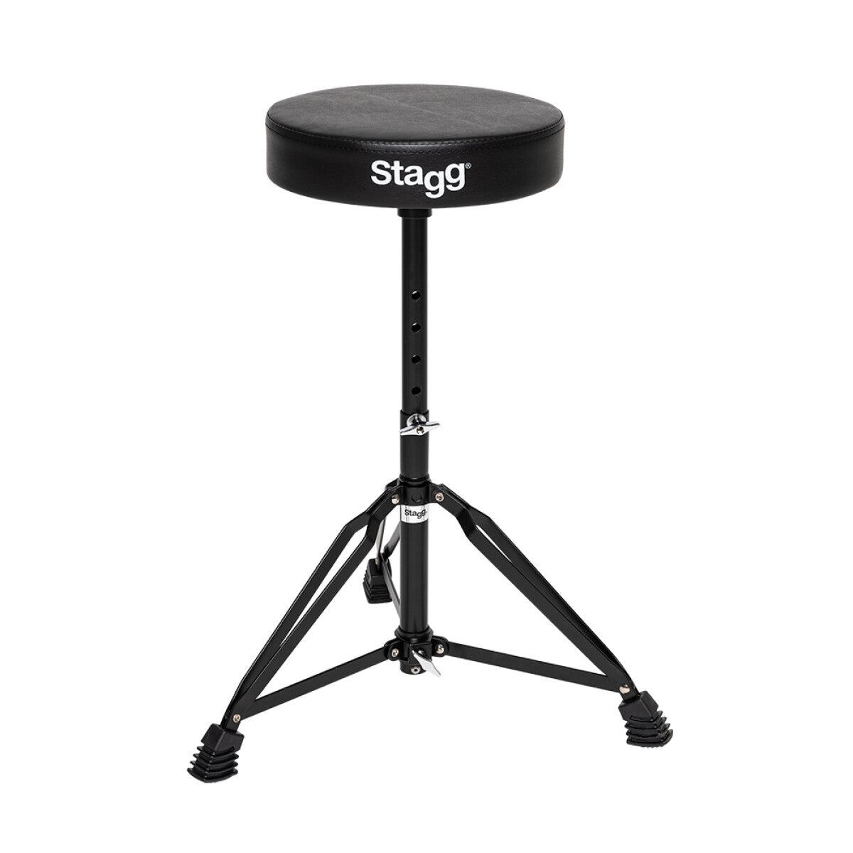 Stagg Drum throne, Double Braced, in Black