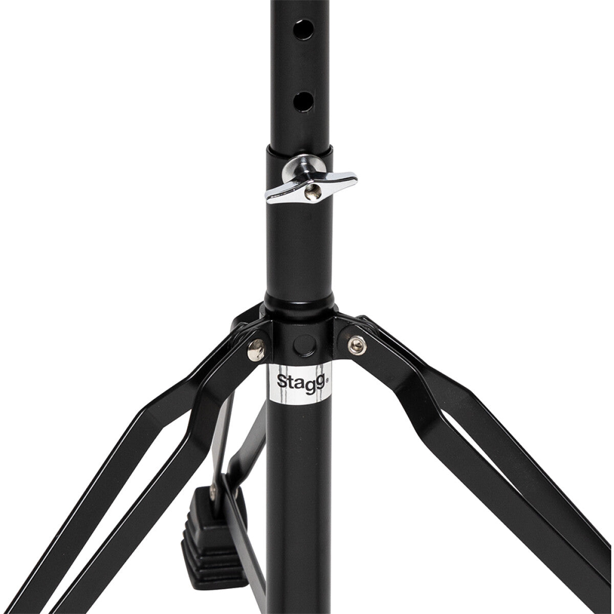 Stagg Drum throne, Double Braced, in Black