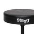 Stagg Drum throne, Double Braced, in Black