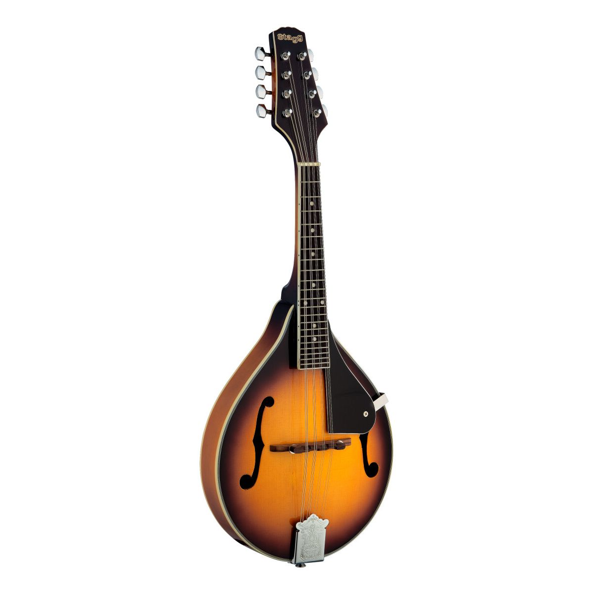 Stagg Mandolin Bluegrass Solid Top in Goldburst