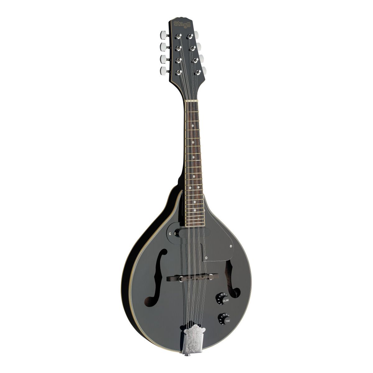 Stagg Mandolin Electro Bluegrass in Black
