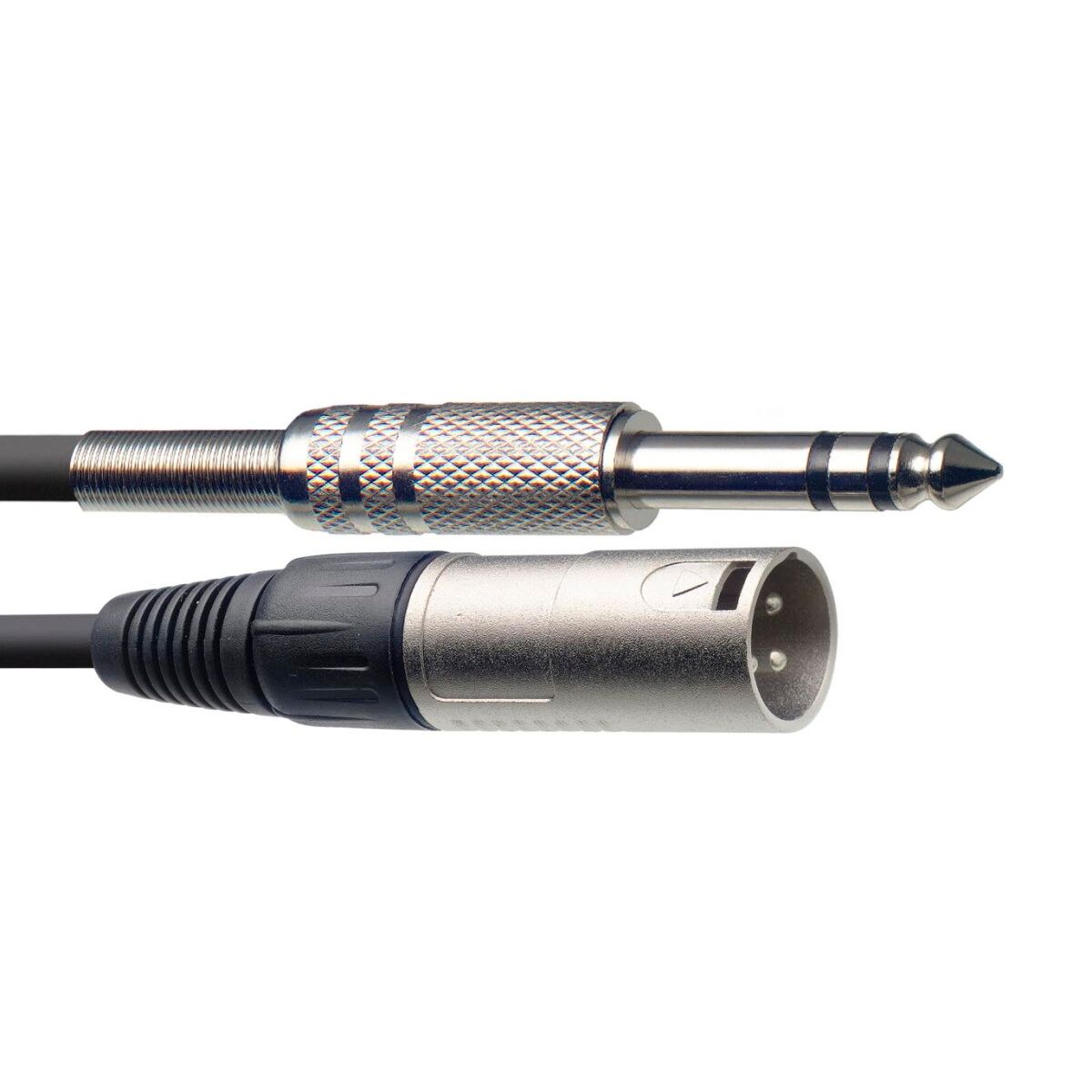 Stagg Audio cable, XLR/jack (m/m), 6 m (20'), symmetric