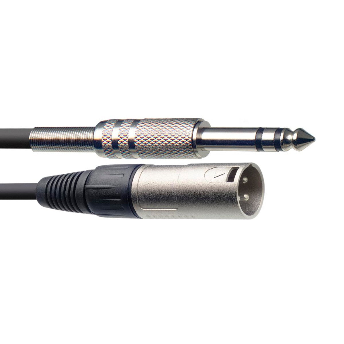Stagg Audio cable, XLR/jack (m/m), 6 m (20'), symmetric