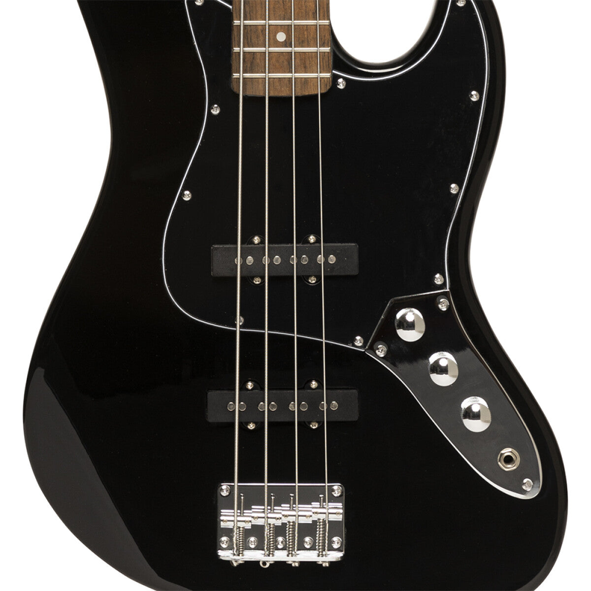 Stagg Standard "J" Electric Bass Guitar in Black