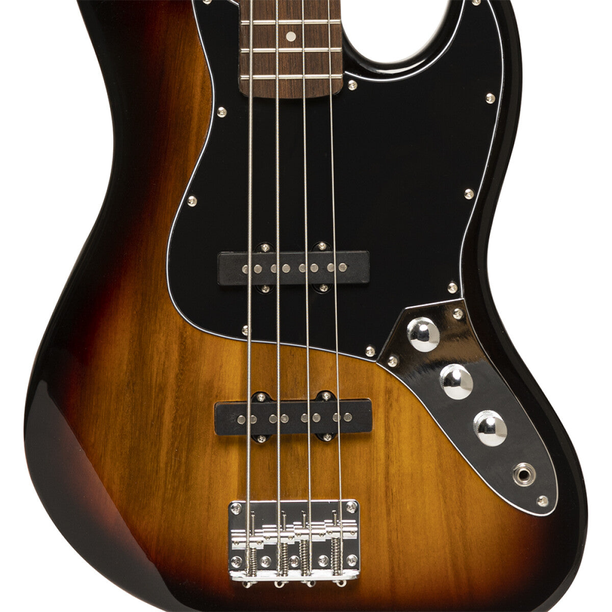 Stagg Standard "J" Electric Bass Guitar in Sunburst