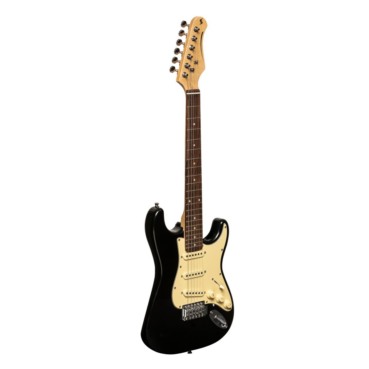 Stagg Electric Guitar Standard Series 3/4 in Black