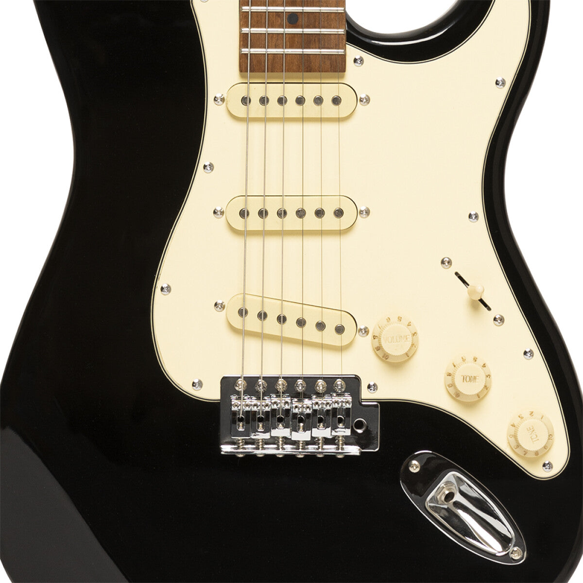 Stagg Electric Guitar Vintage Series 55 in Black