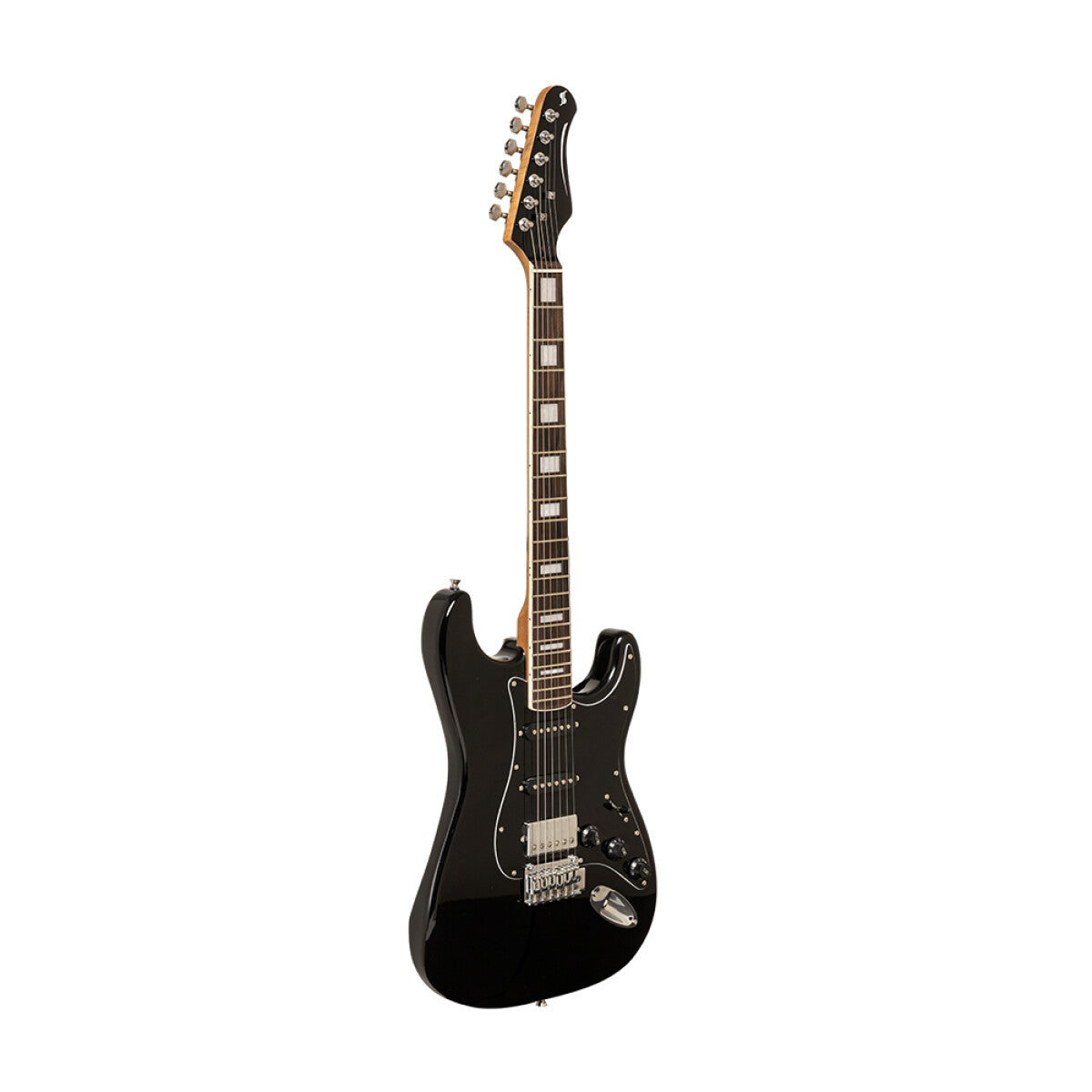 Stagg Electric Guitar Vintage Series 60 in Black