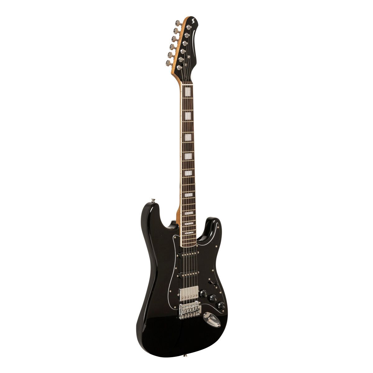 Stagg Electric Guitar Vintage Series 60 in Black