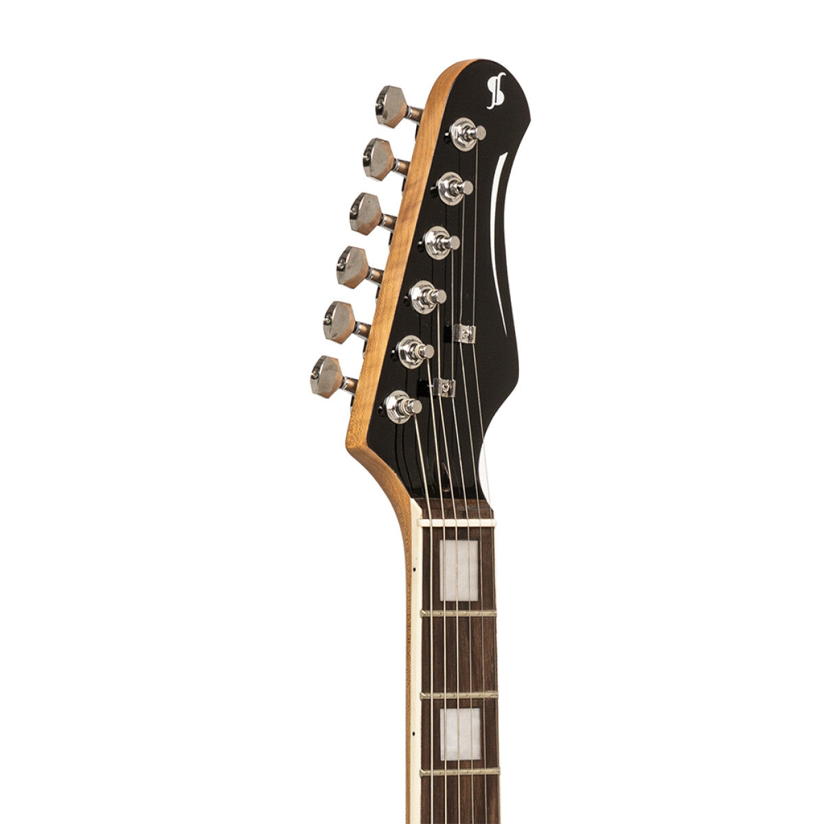 Stagg Electric Guitar Vintage Series 60 in Black