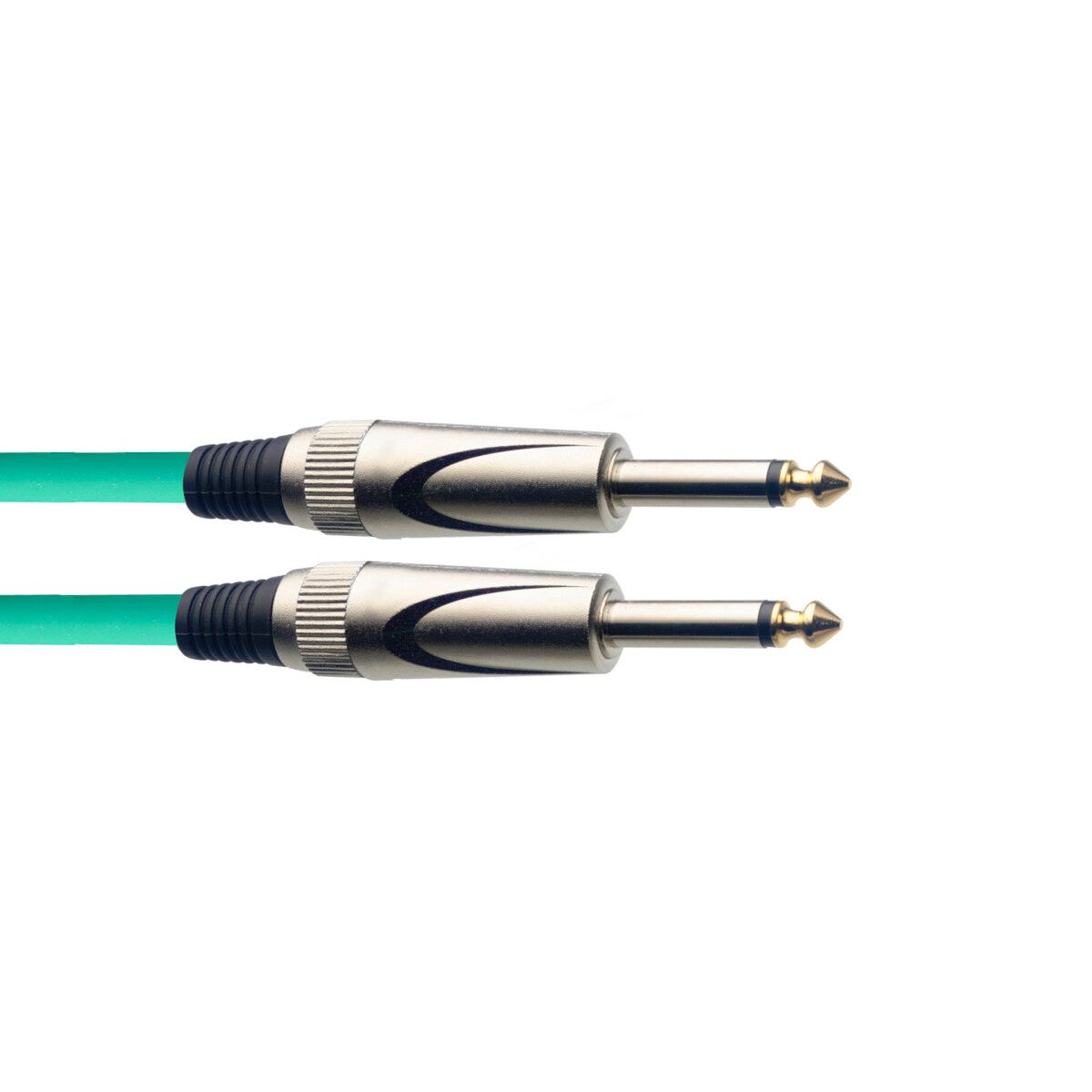 Stagg Instrument Cable Deluxe 3m/10ft in Green
