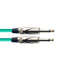 Stagg Instrument Cable Deluxe 3m/10ft in Green