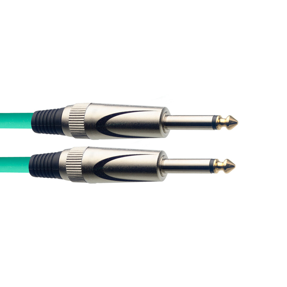 Stagg Instrument Cable Deluxe 3m/10ft in Green