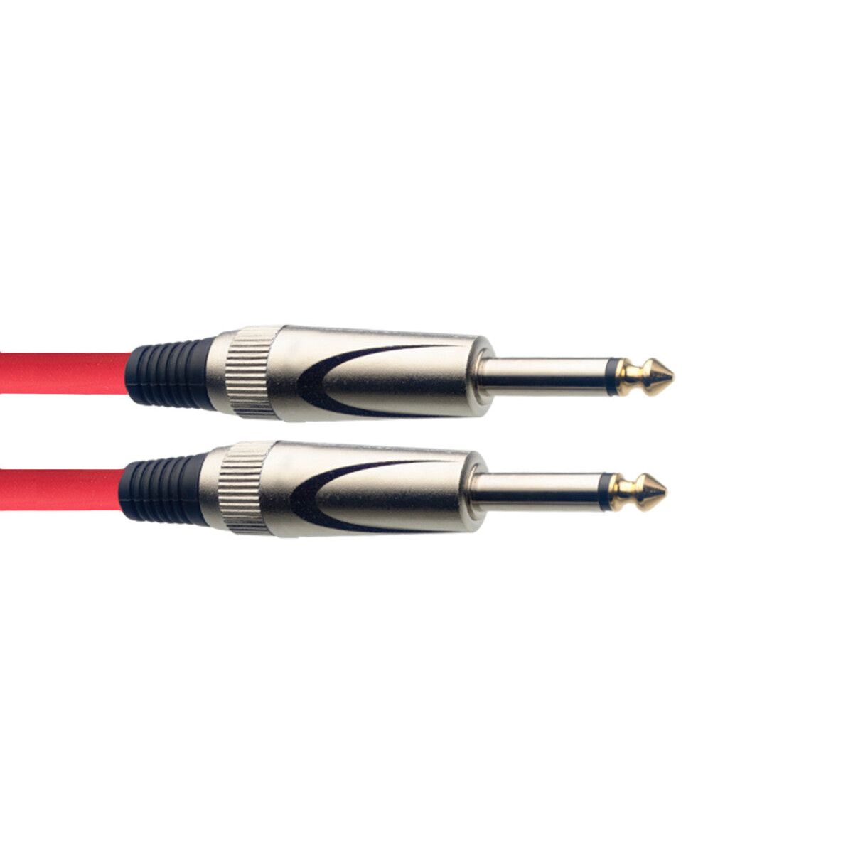 Stagg Instrument Cable Deluxe 3m/10ft in Red