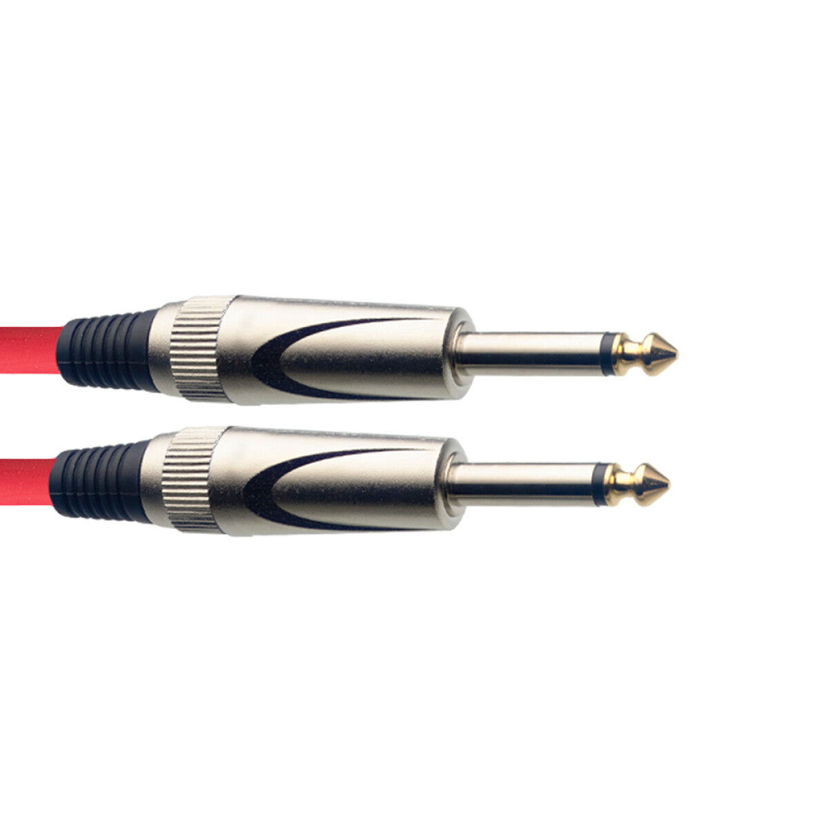 Stagg Instrument Cable Deluxe 3m/10ft in Red
