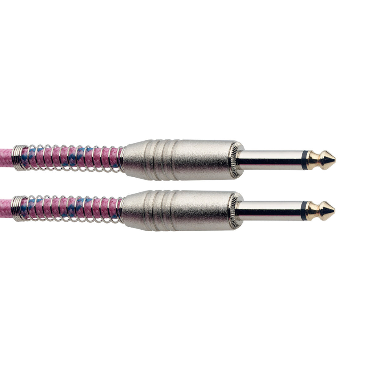 Stagg Instrument Cable Vintweed 3m/10ft in Pink
