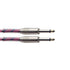 Stagg Instrument Cable Vintweed 3m/10ft in Pink