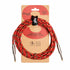 Stagg Instrument Cable Vintweed 3m/10ft in Red