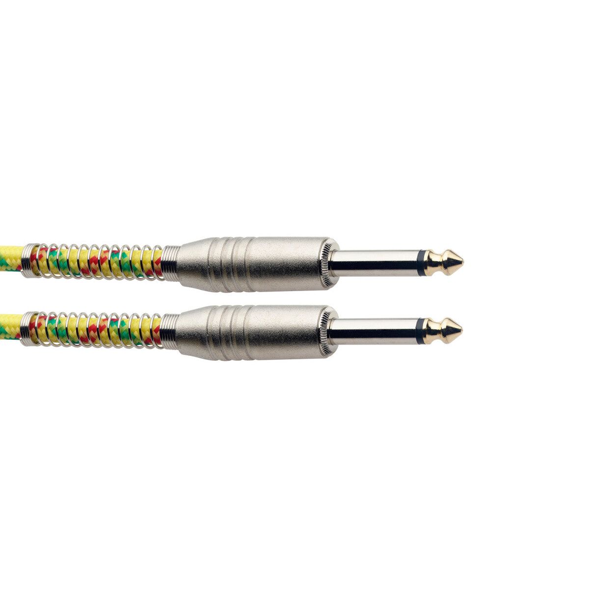 Stagg Instrument Cable Vintweed 3m/10ft in Yellow