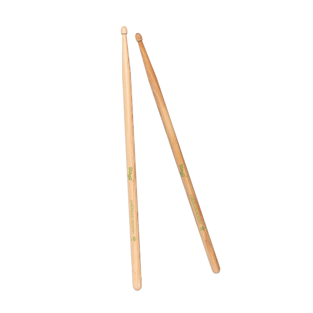Stagg Pair of Hickory Sticks, V series 7A - Wooden Tip