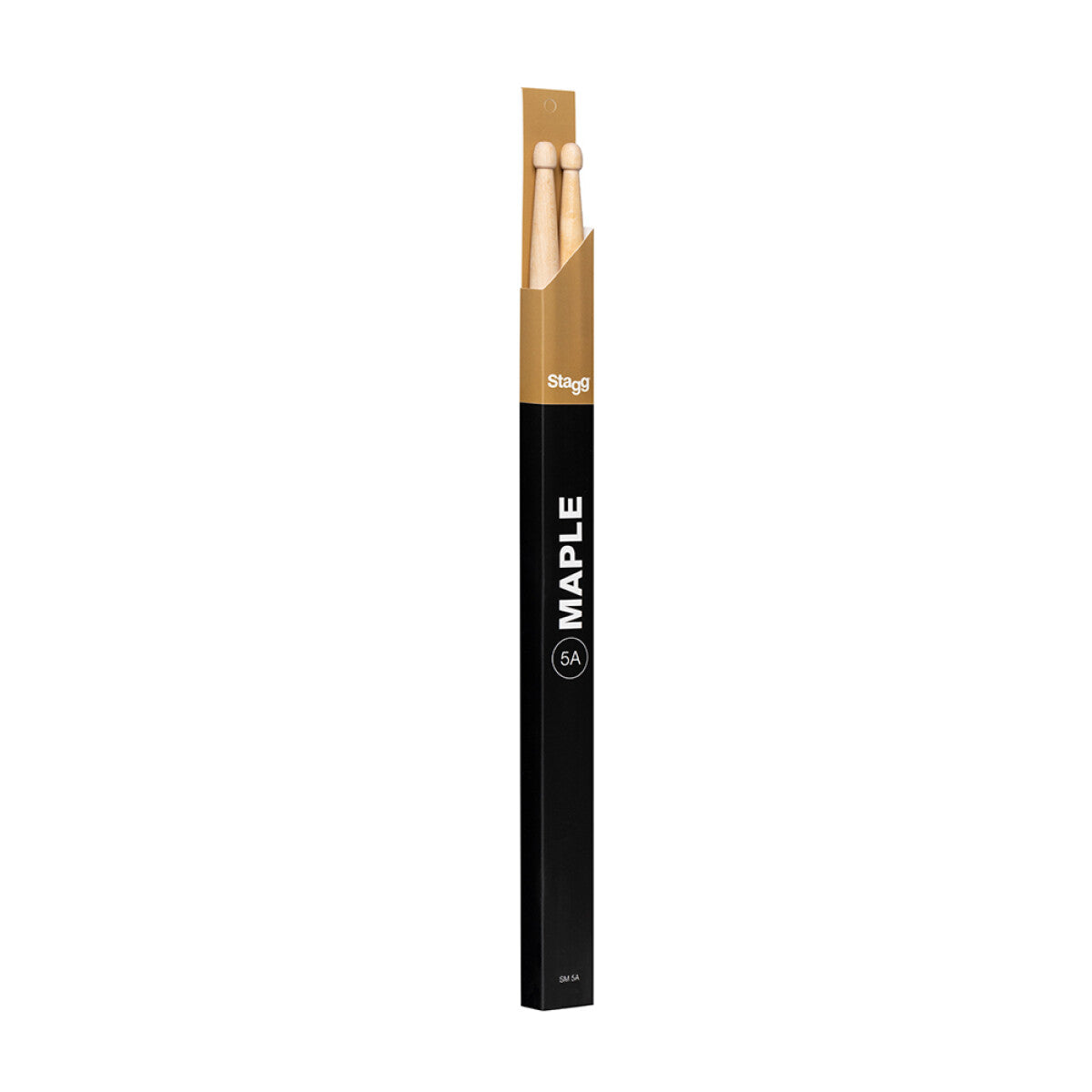 Stagg Pair of Maple Sticks 5A - Wooden Tip
