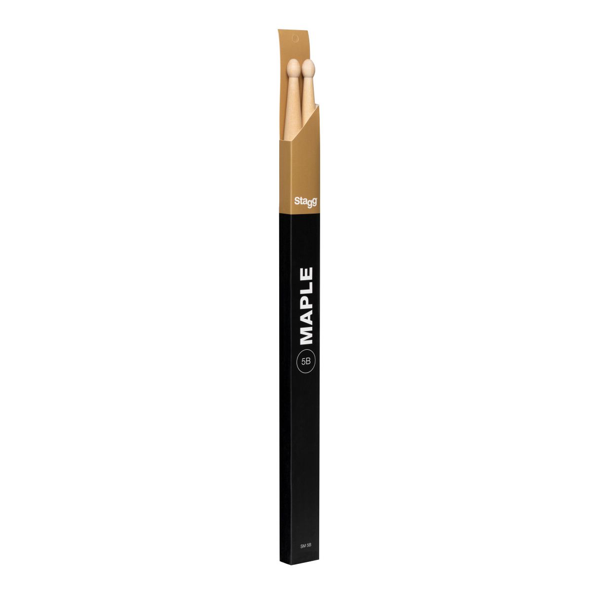 Stagg Pair of Maple Sticks 5B - Wooden Tip