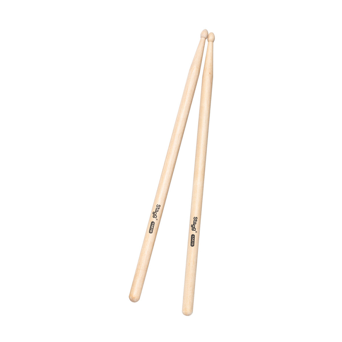 Stagg Pair of Maple Sticks 5B - Wooden Tip