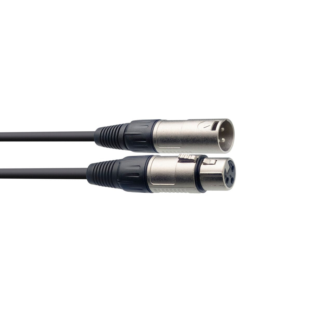 Stagg Microphone cable, XLR/XLR (m/f), 60 cm (2")