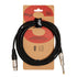 Stagg Microphone cable, XLR/jack (f/m), 3 m (10')