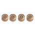 Stagg Control Knobs LP Style Volume and Tone Set in Gold
