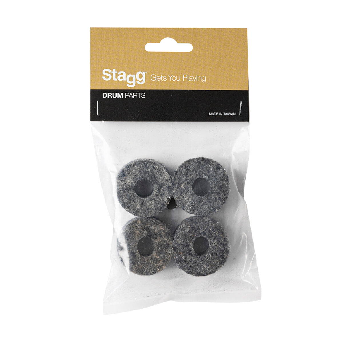 Stagg 4 x Felt Washers for Cymbal (20 mm)