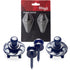 Stagg Strap Buttons with Locking System Black