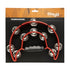 Stagg Cutaway Tambourine with 20 Jingles in Red