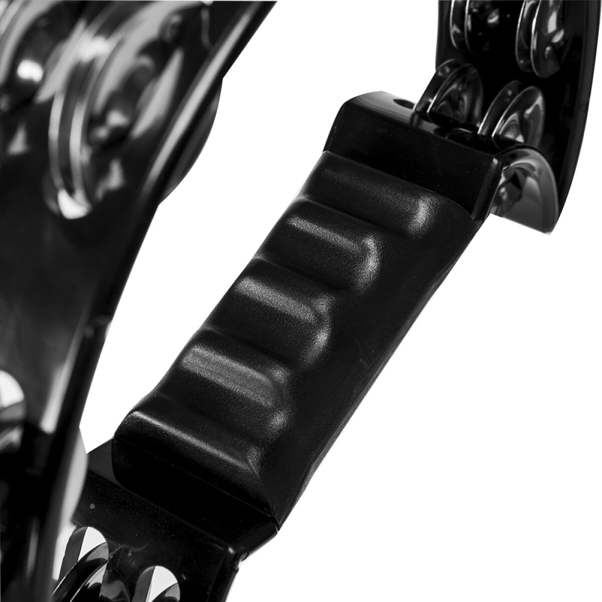 Stagg Cutaway Tambourine with 16 Jingles in Black